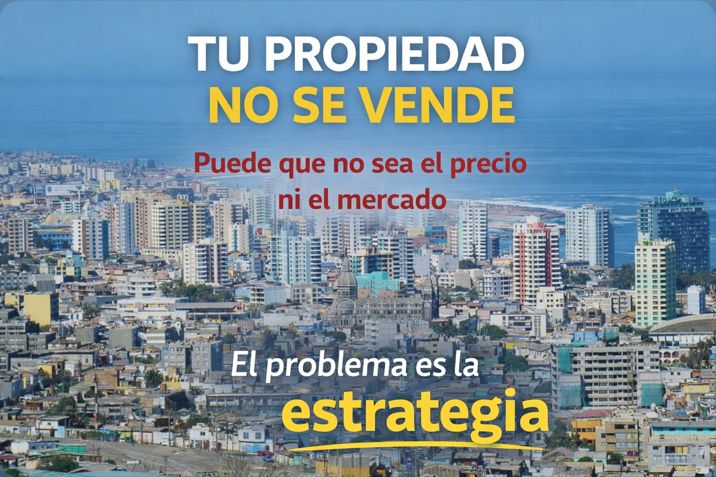 Estrategia para vender su propiedad