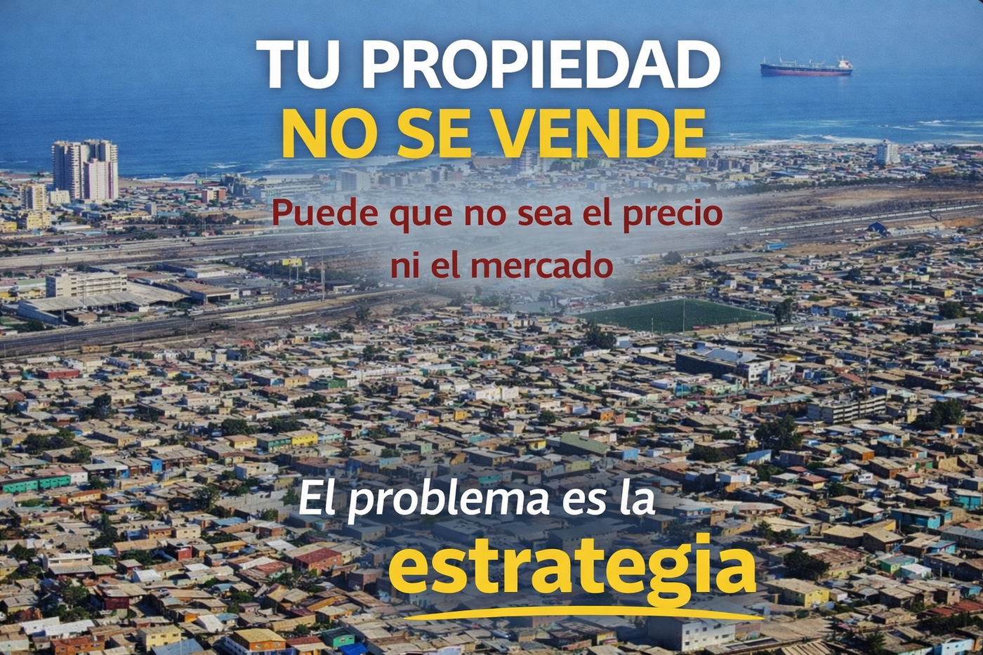 Estrategia para vender su propiedad