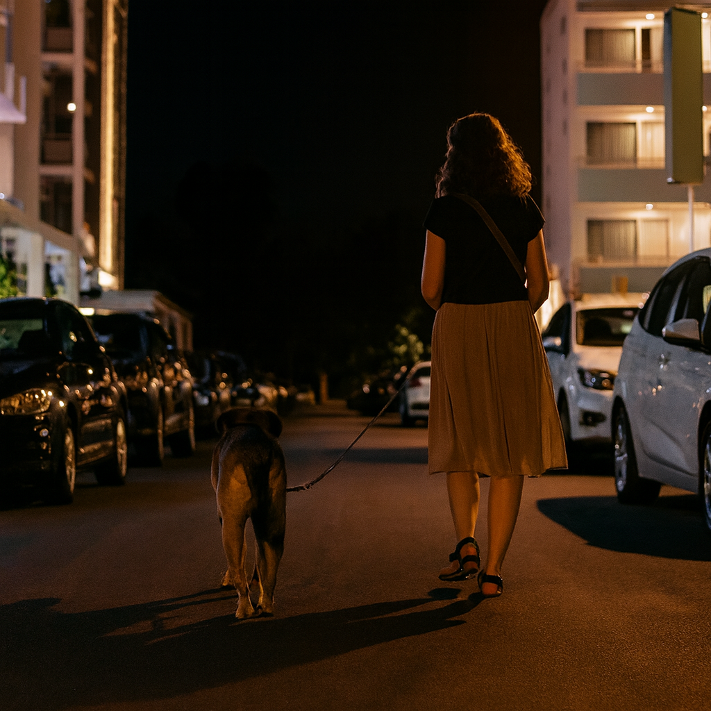 🐾🐶 Correa LED recargable para mascotas – 🔴 Rojo, 🔵 Azul, 🟢 Verde – Seguridad nocturna 🐶🐾