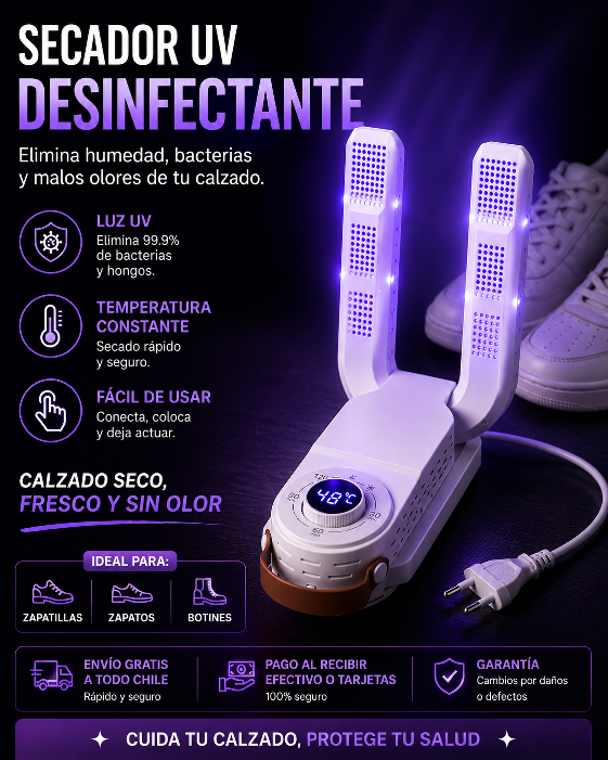 SECADOR DE ZAPATOS ELECTRICO