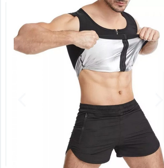 🔥 Faja Sauna Unisex con Cierre: ¡El secreto para moldear tu figura! 🔥