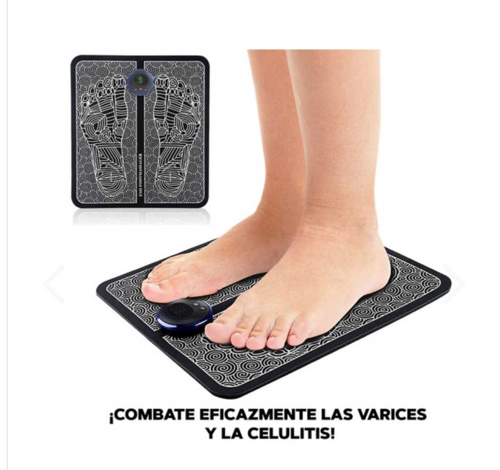 ✨ Alfombra Masajeador Eléctrico para Pies ✨
¡Tu spa personal en casa, cuando tú quieras!