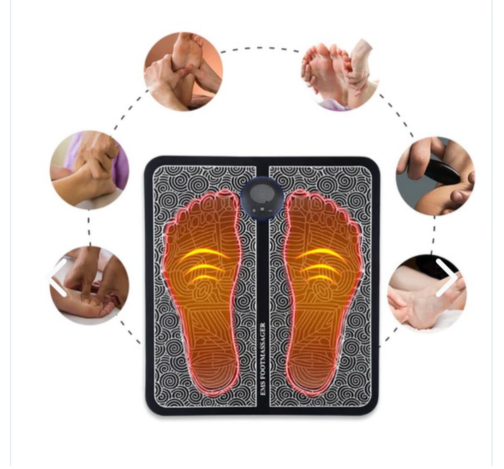 ✨ Alfombra Masajeador Eléctrico para Pies ✨
¡Tu spa personal en casa, cuando tú quieras!